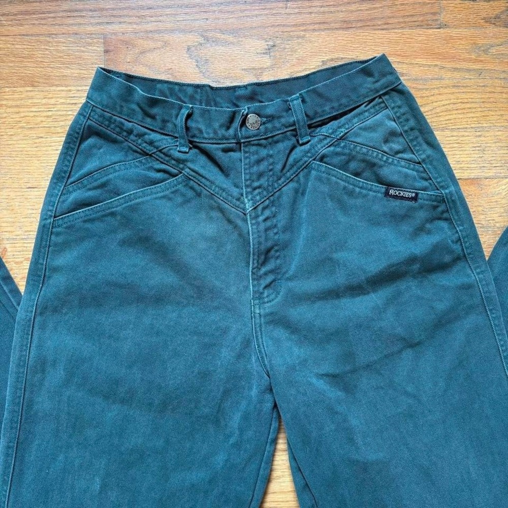 Green Rocky Mountain High-Waisted Jeans